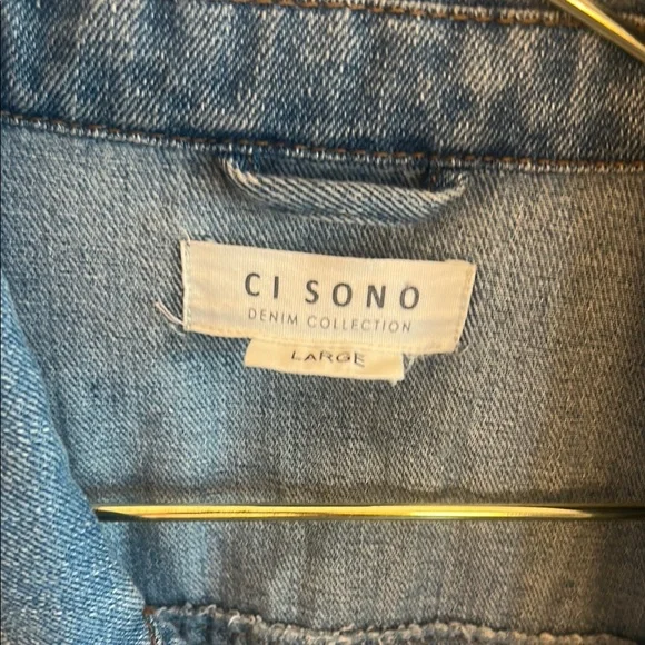 Ci Sono Light Blue Denim Jacket - Picture 2 of 3